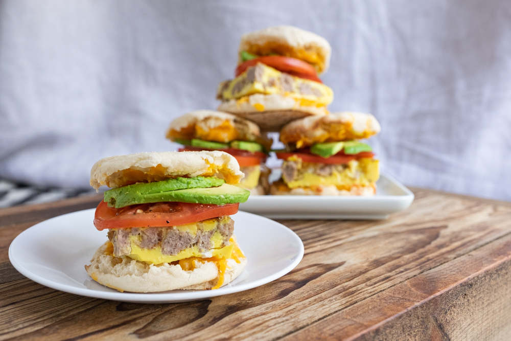 Sausage, Egg, and Cheese Breakfast Sandwich, Recipe