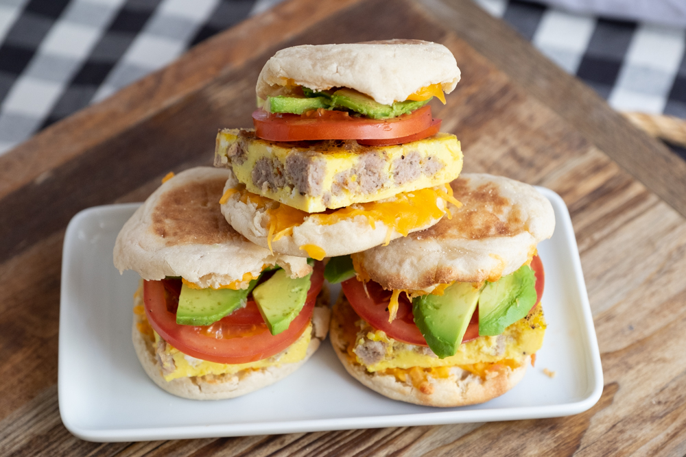 Meal Card: Sausage Egg Sandwiches – Recette Magazine