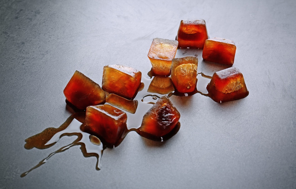 Leftover-coffee-ice-cubes