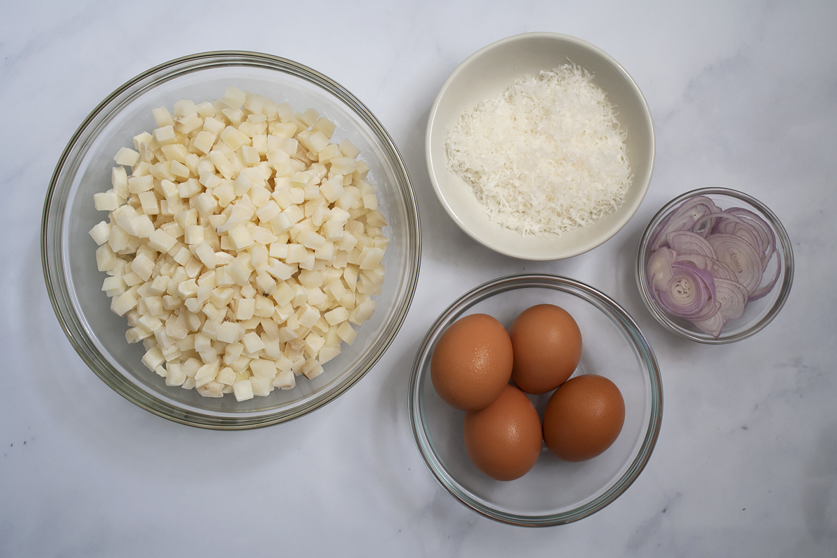 Baked Eggs in Hash Browns – Recette Magazine