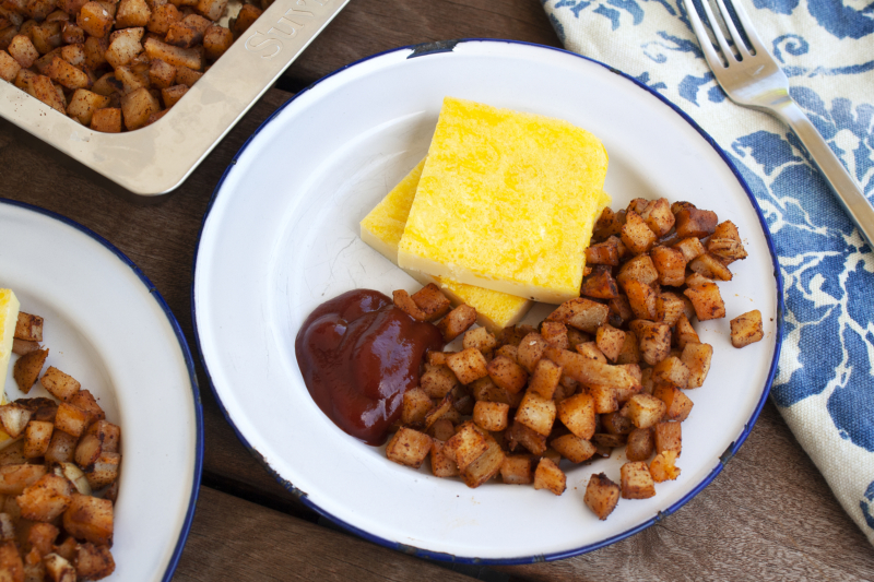Baked Eggs with Spiced Hash Browns – Recette Magazine
