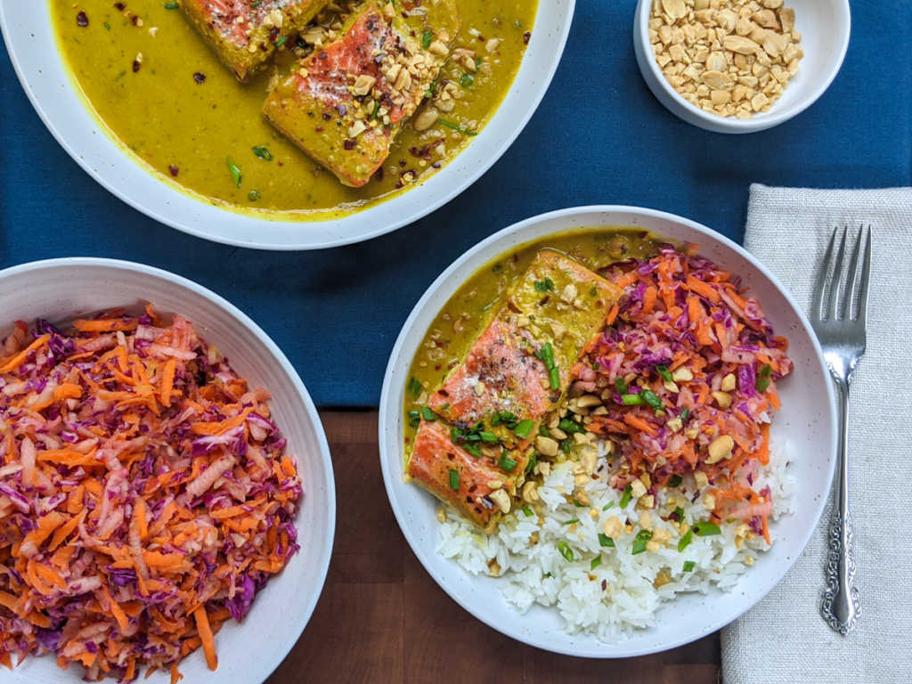 Thai Coconut Salmon – Recette Magazine