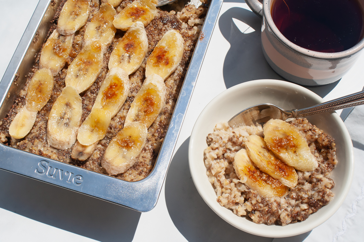 Chia Seed Banana Oatmeal Recette Magazine