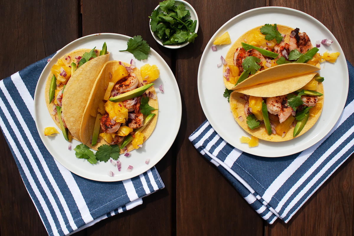 Chipotle Shrimp Tacos with Pineapple – Recette Magazine