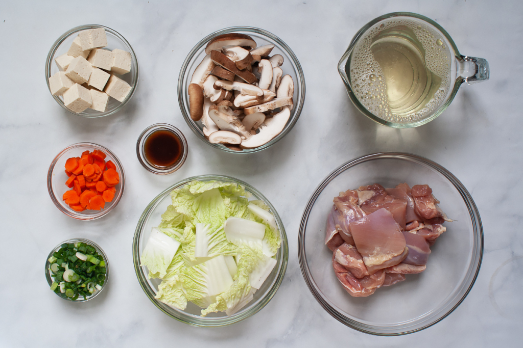 Mizutaki Chicken Hot Pot Recipe - Japan Centre