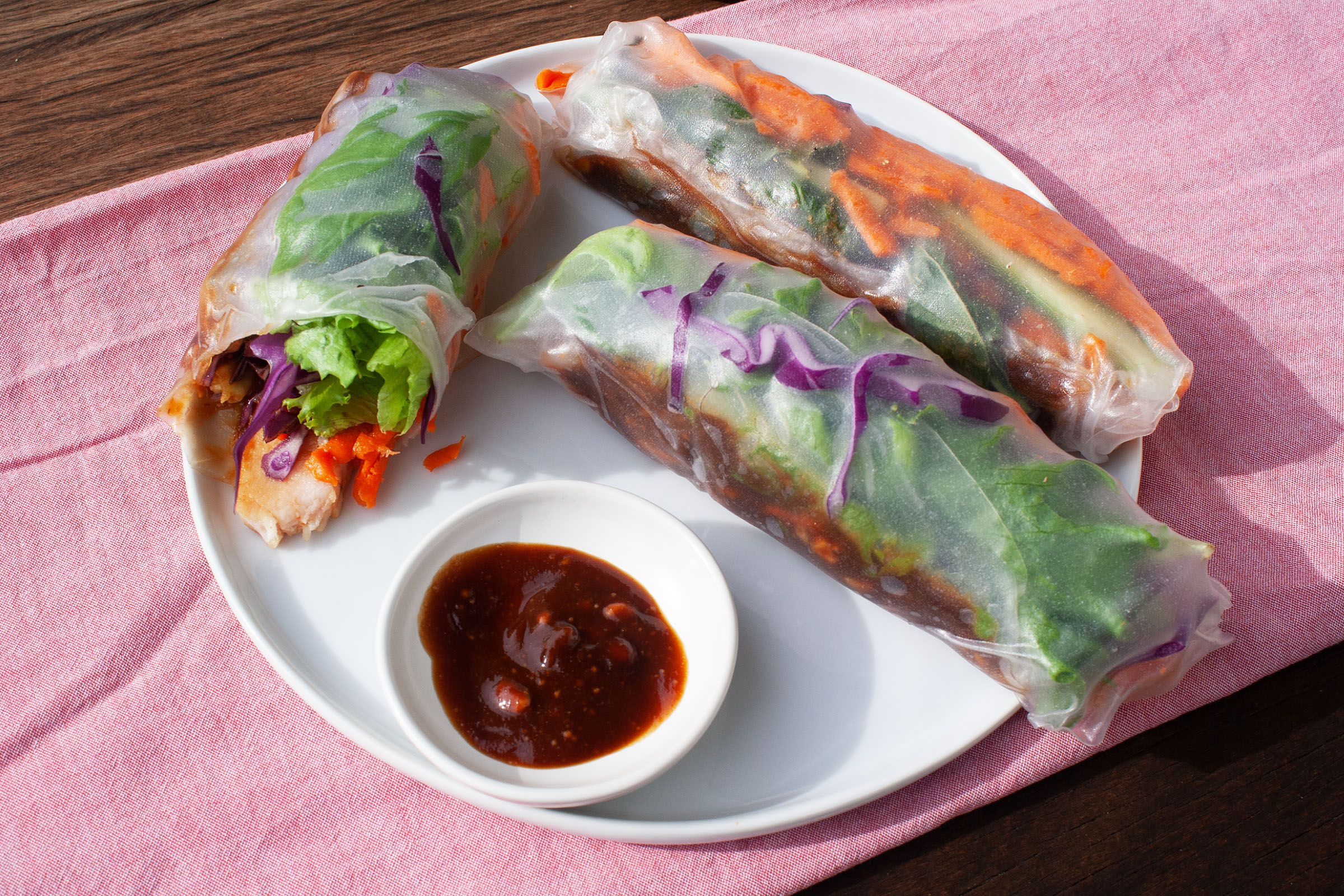 Caramelized Pork Summer Rolls • Salt & Lavender