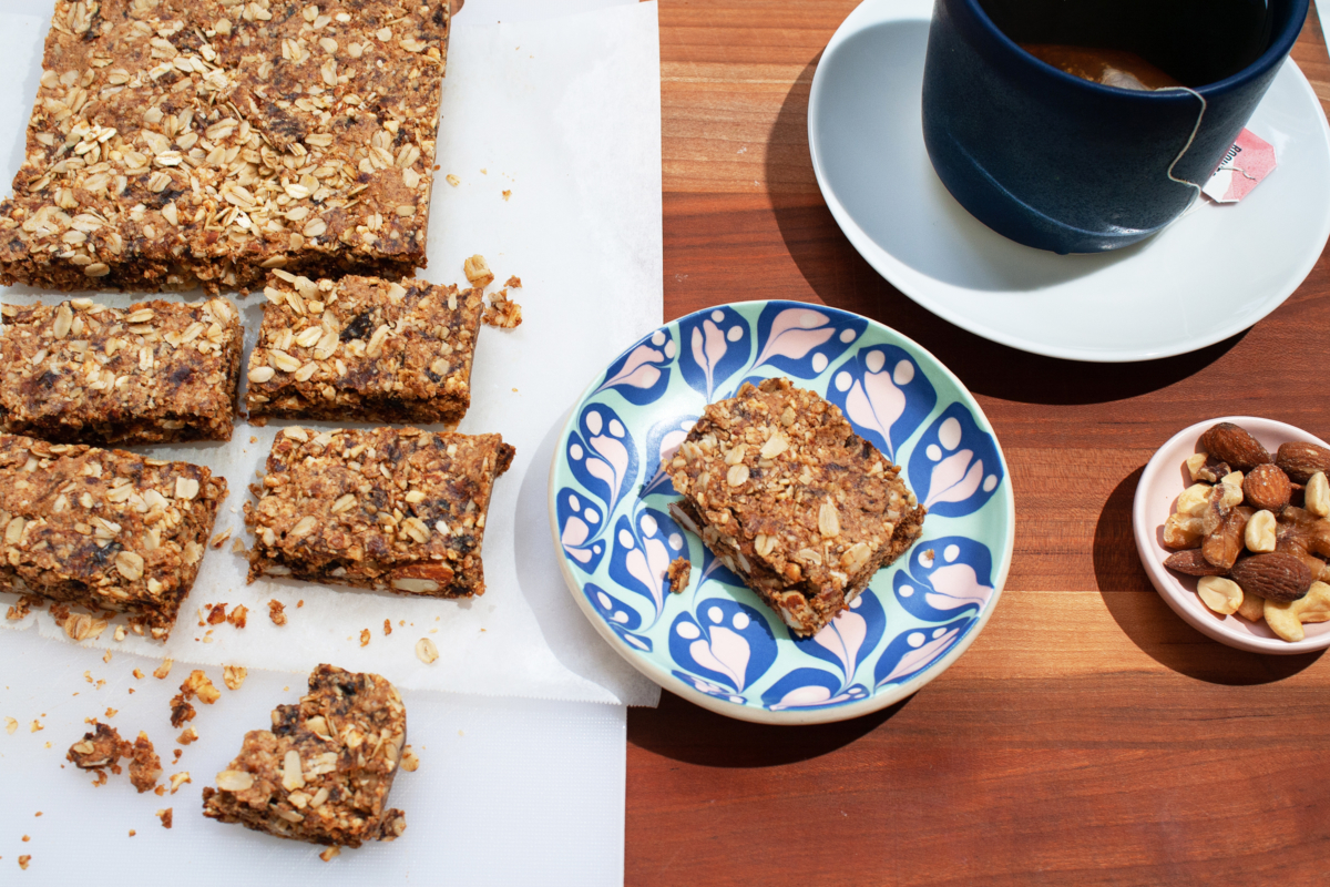 Nutty Oat Bars Recette Magazine