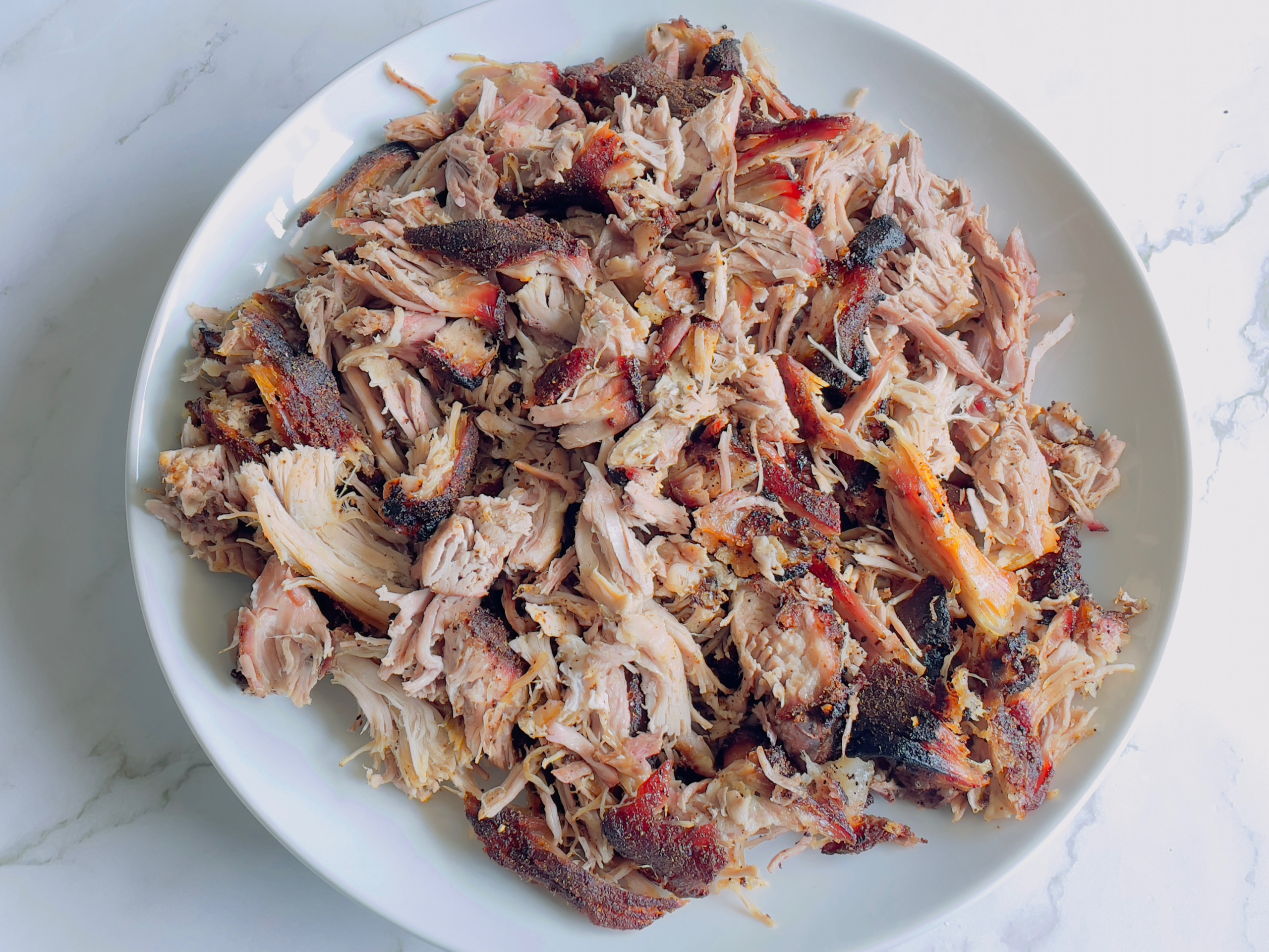 Pulled pork avec rub BBQ cuit sous vide - Viande Suisse