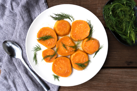 Sous Vide Sweet Potatoes