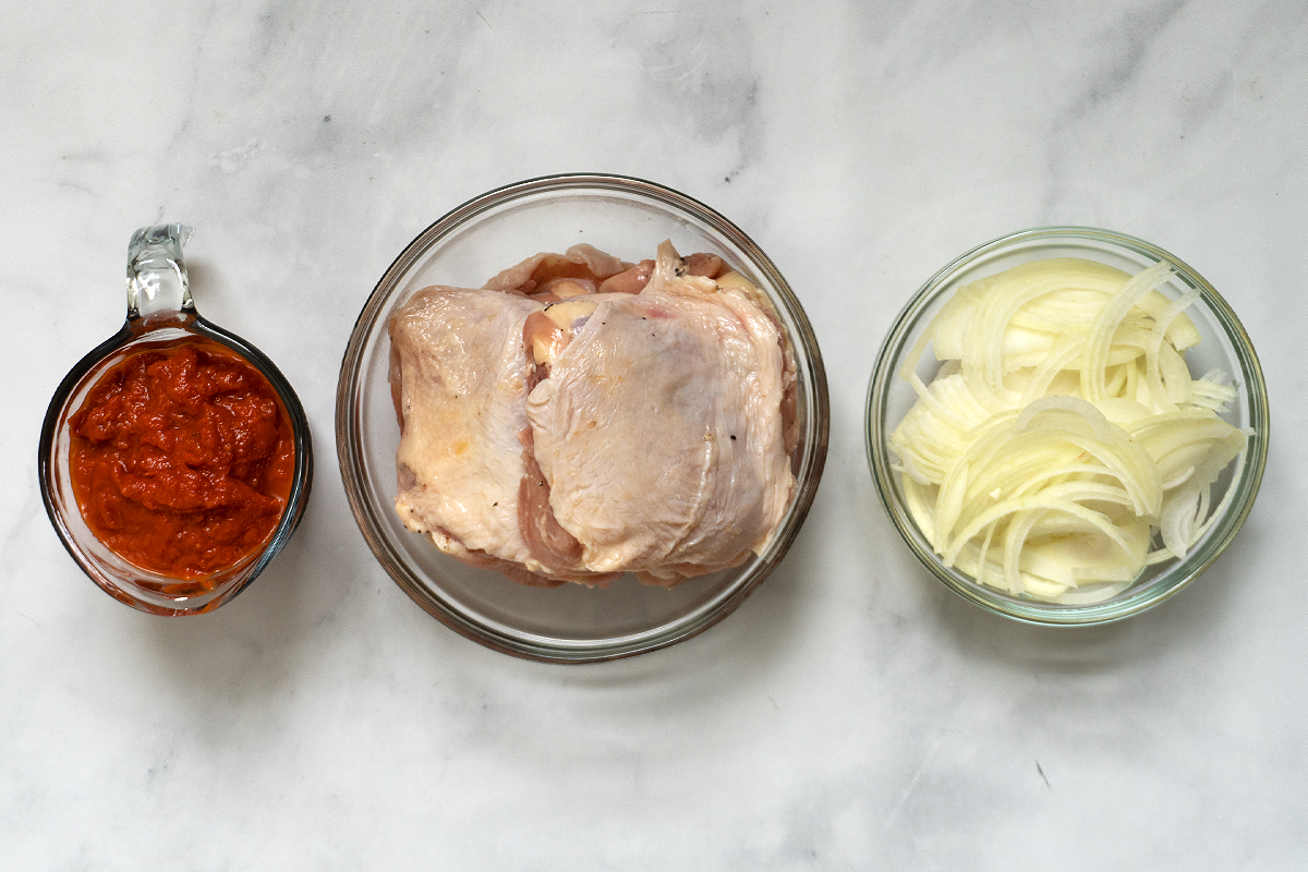 Roast Chicken with Vodka Sauce Recette Magazine