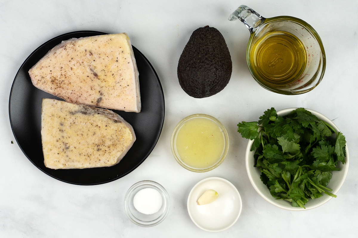 Roast Swordfish with Creamy Lime Vinaigrette Recette Magazine