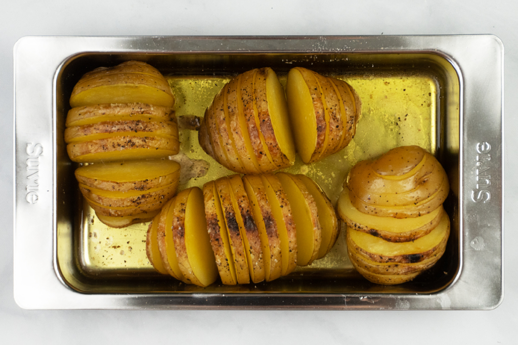 Army lokal skole Hasselback Potatoes – Recette Magazine