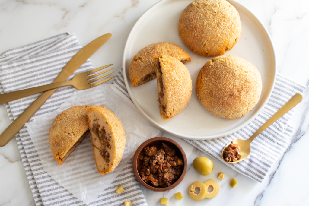 Papa Rellenas, Peruvian Crispy Stuffed Potatoes