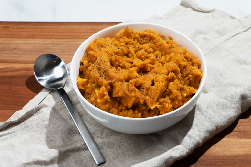 Sweet and Spicy Sweet Potato Mash