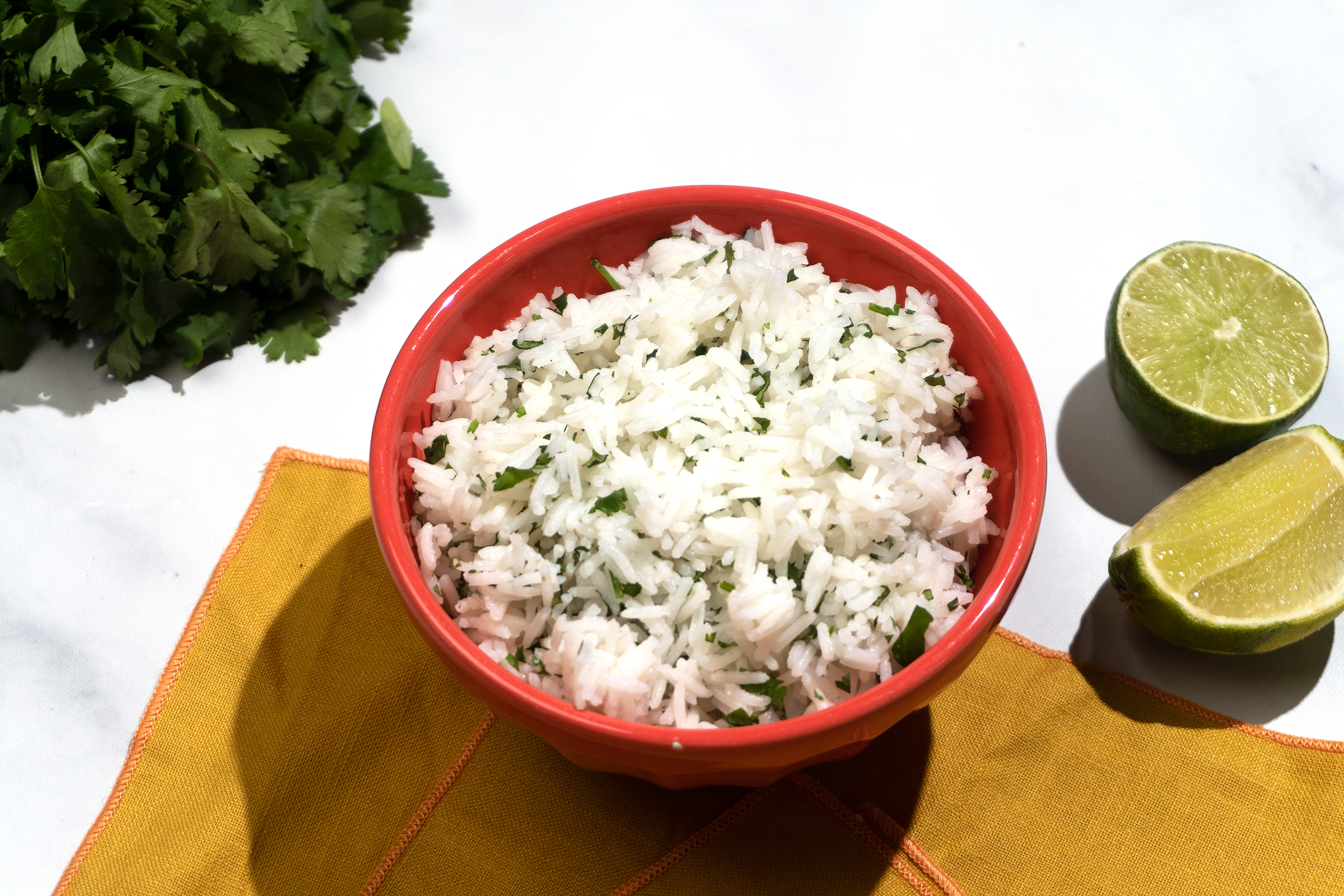 Slow Cooker Rice Recipe with Cilantro • A Weekend Cook®