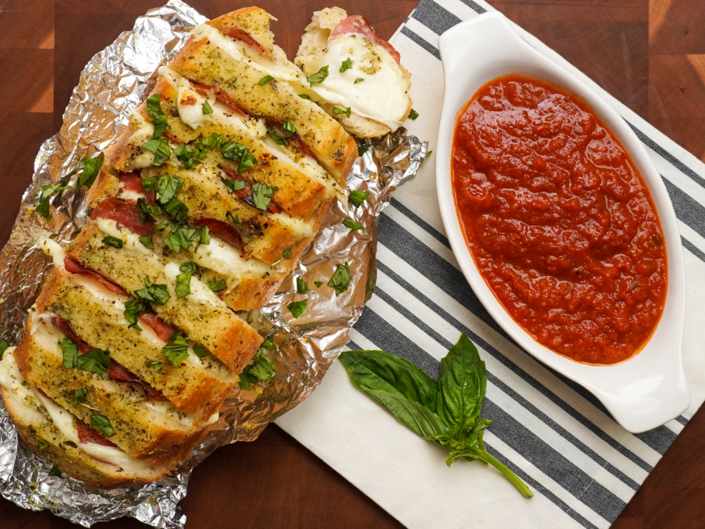 Pull Apart Pizza Bread