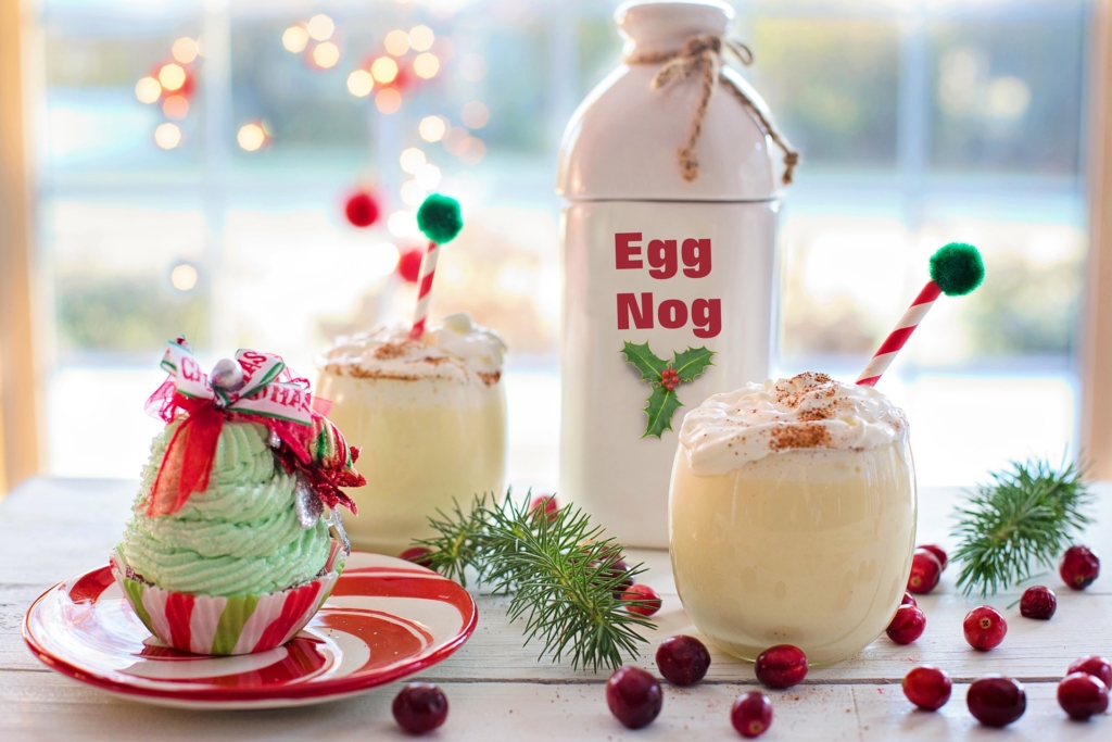 Nutty Holiday Eggnog - Taste And See