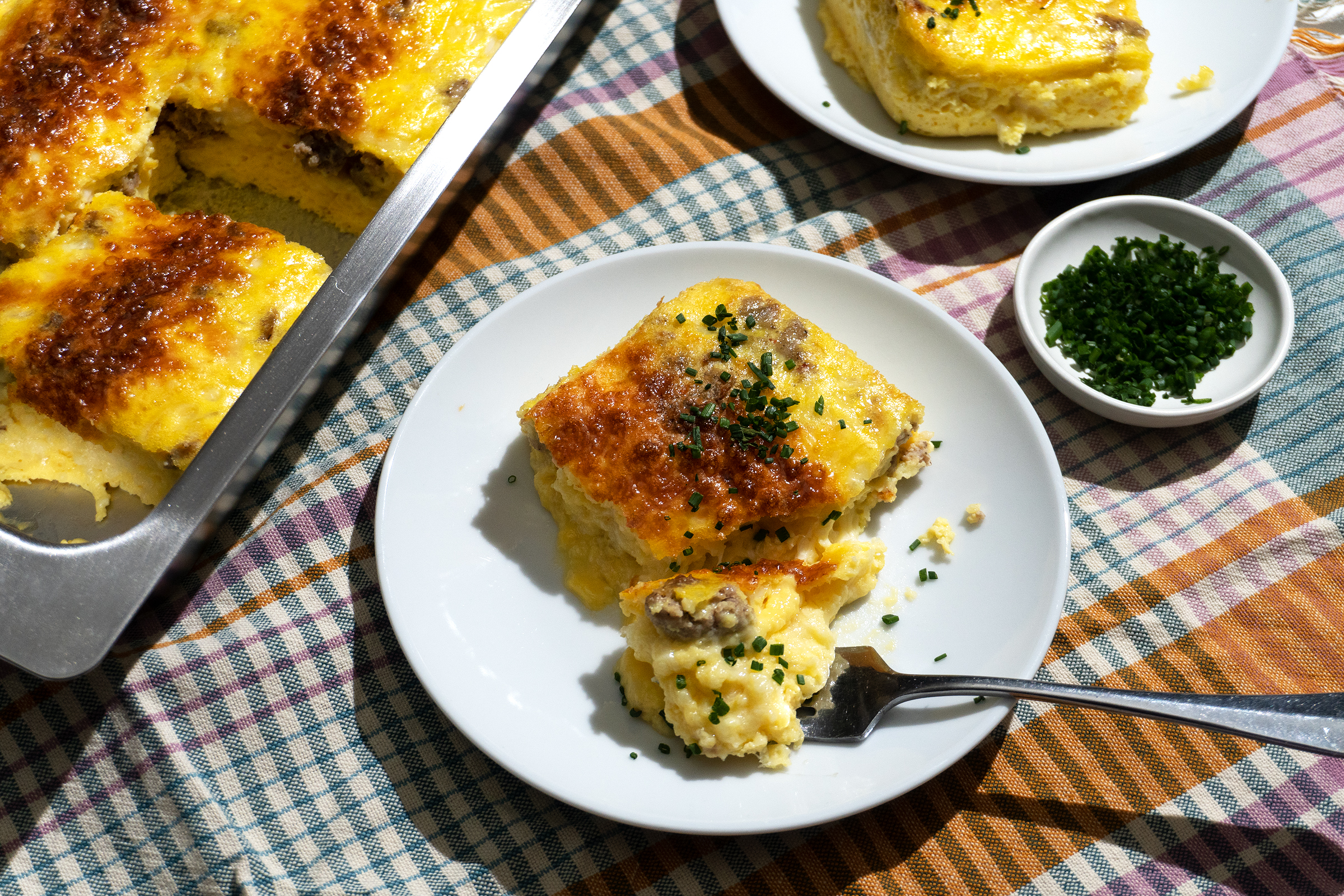 Sausage, Egg, and Cheese Bake – Recette Magazine