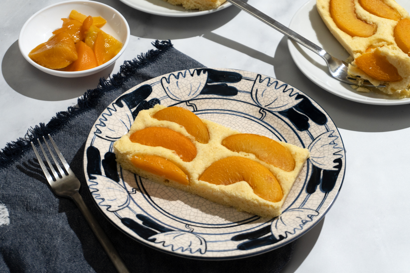 Gluten Free Peach Torte