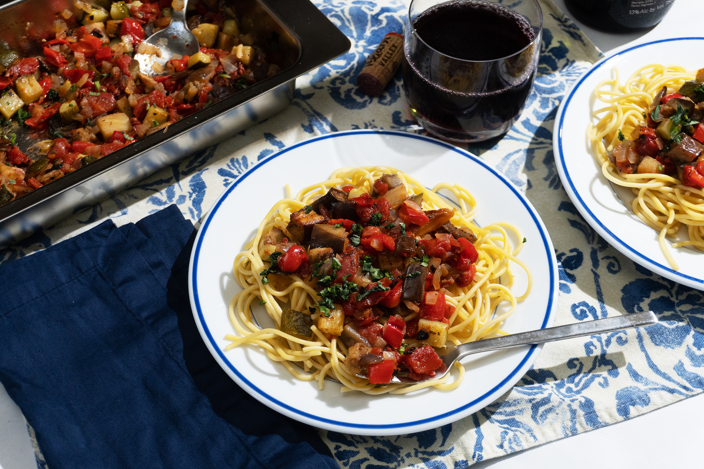 Ratatouille Pasta – Recette Magazine