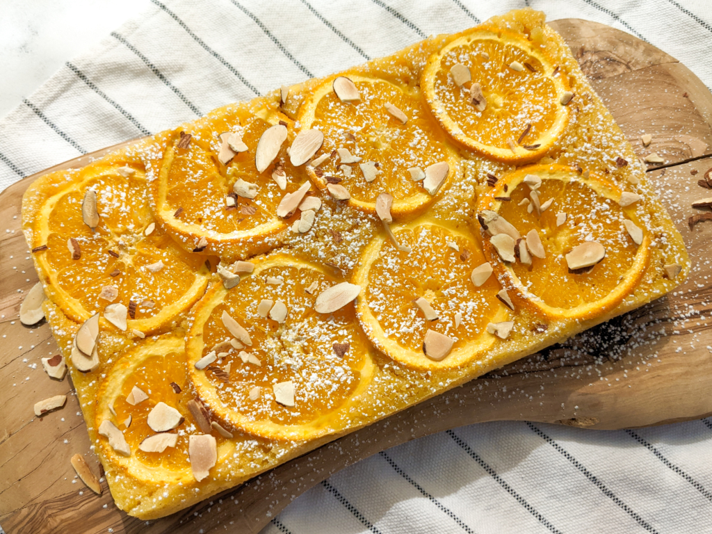 Orange and Almond Semolina Cake