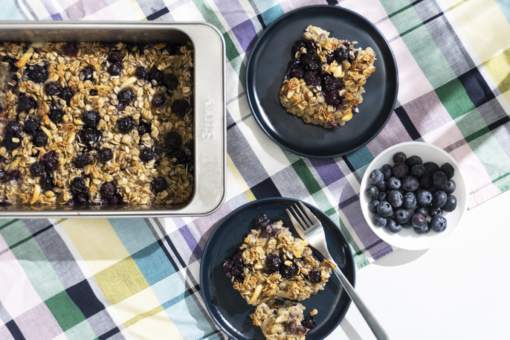 Blueberry Baked Oatmeal – Recette Magazine