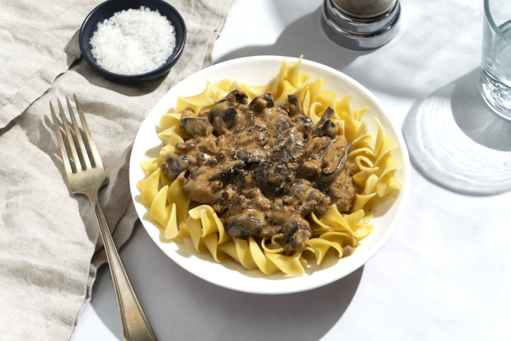 Mushroom Stroganoff Recette Magazine