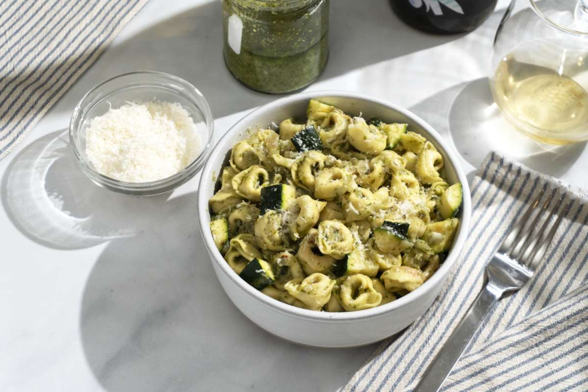 Slow Roasted Green Tortellini Recette Magazine