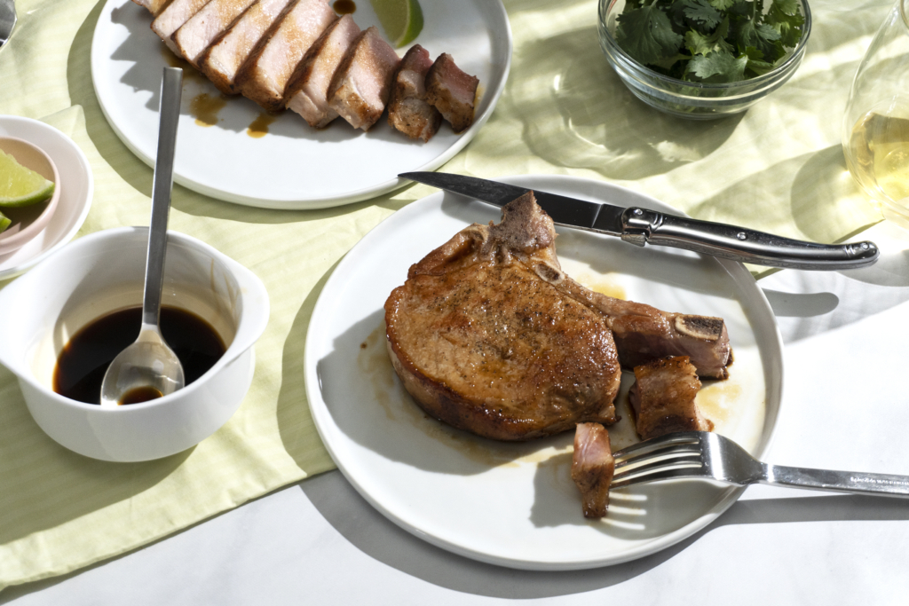 Lemongrass Pork Chops Recette Magazine