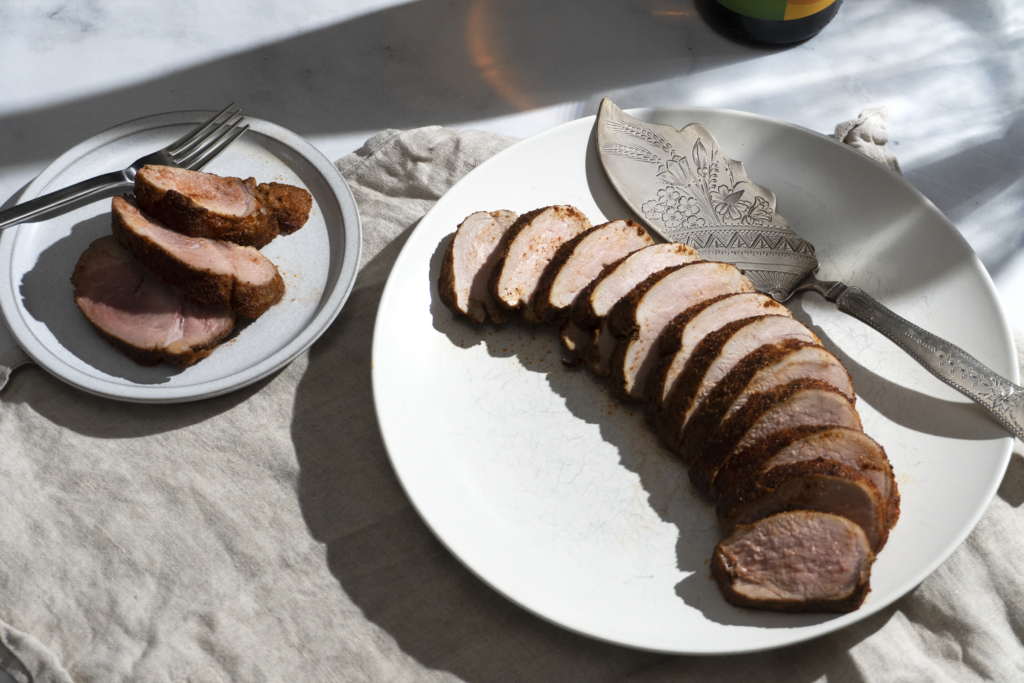 Spice Rubbed Pork Tenderloin Recette Magazine