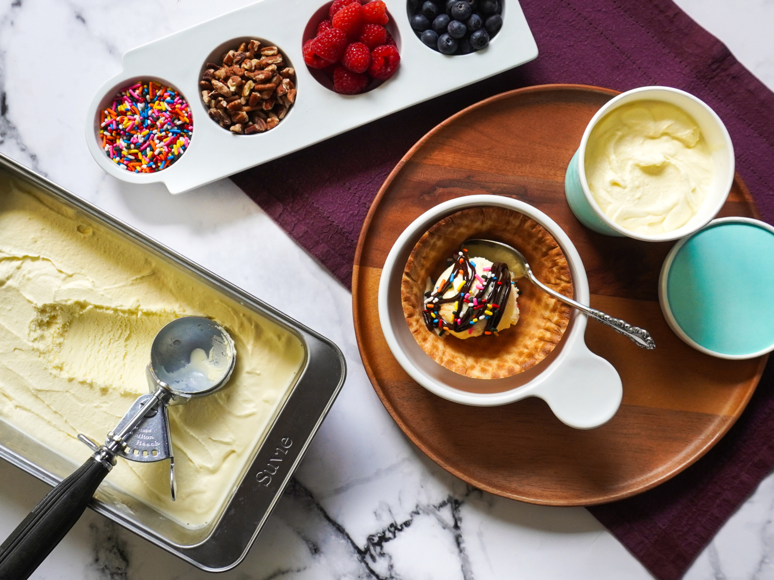 Sous Vide Vanilla Ice Cream Recette Magazine