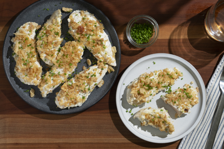 French Onion Dip Chicken Recette Magazine