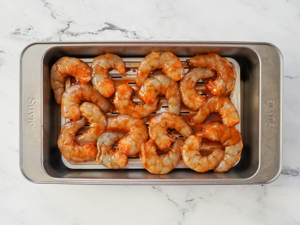 Gochujang Honey Shrimp with Garlic Ginger Baby Bok Choy – Recette Magazine