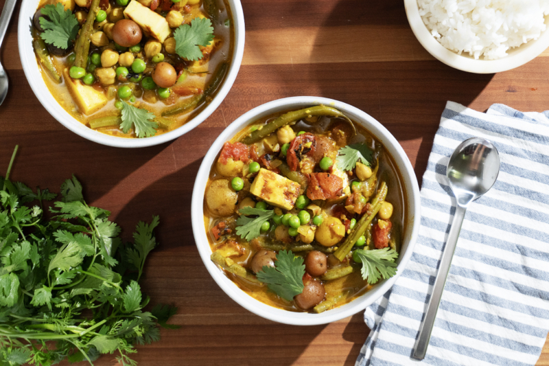 Indian Vegetable Curry – Recette Magazine