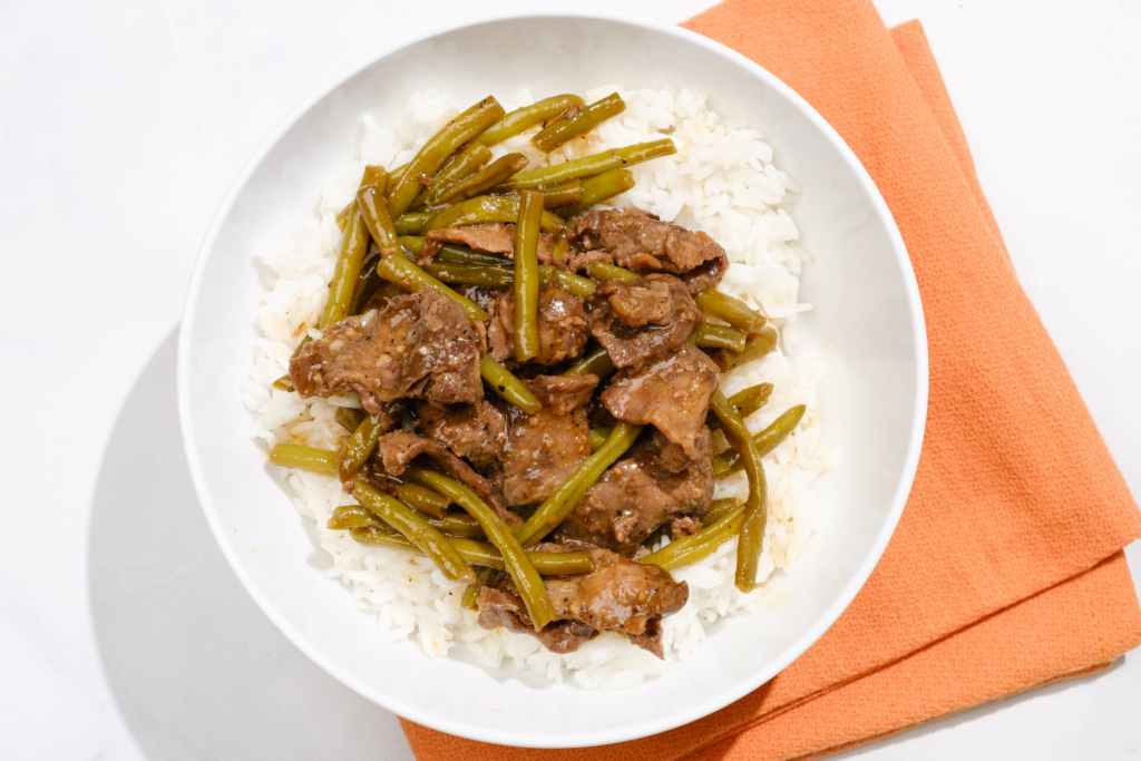 Mongolian Beef with Jasmine Rice