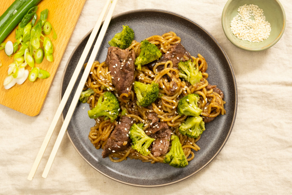 Beef Lo Mein Bowl