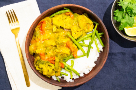 Golden Thai Veggie Curry