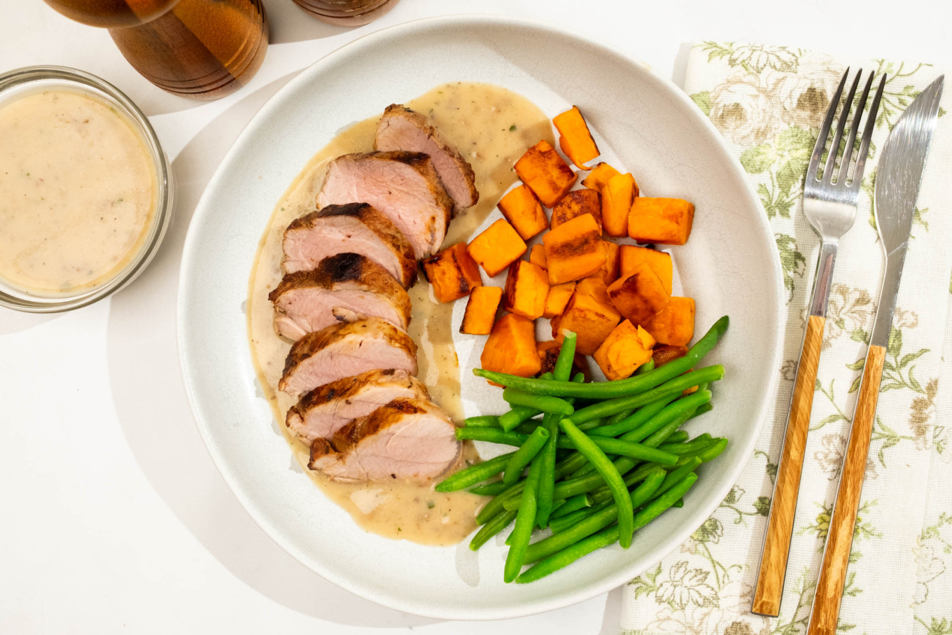 Madeira Mushroom Pork Filet