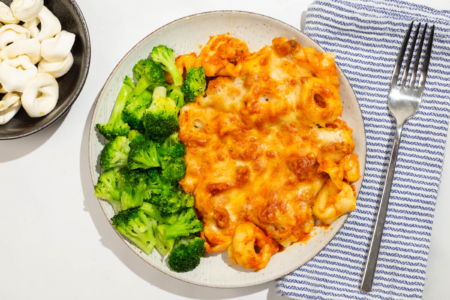 Tortellini Sausage Pasta Bake