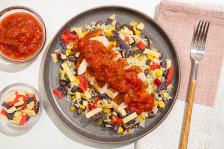 Salsa Chicken Taco Bowl