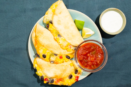 Black Bean Quesadillas