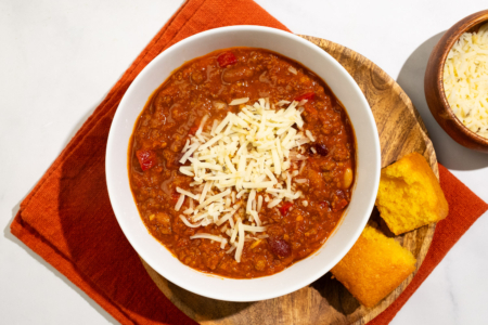 Beef Chili & Pepper Jack Cheese