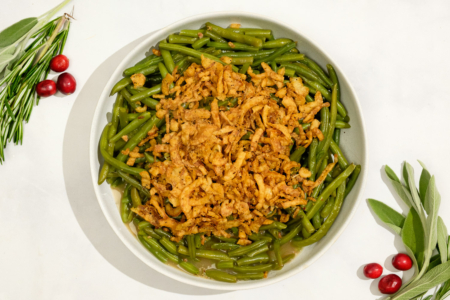 Green Bean Casserole with Fried Onions