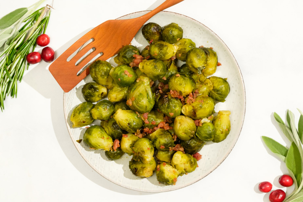 Meal Card: Hot Honey Brussels Sprouts