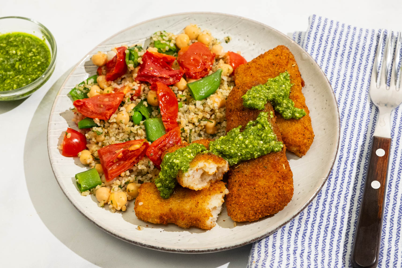 Herb Crusted Pollock