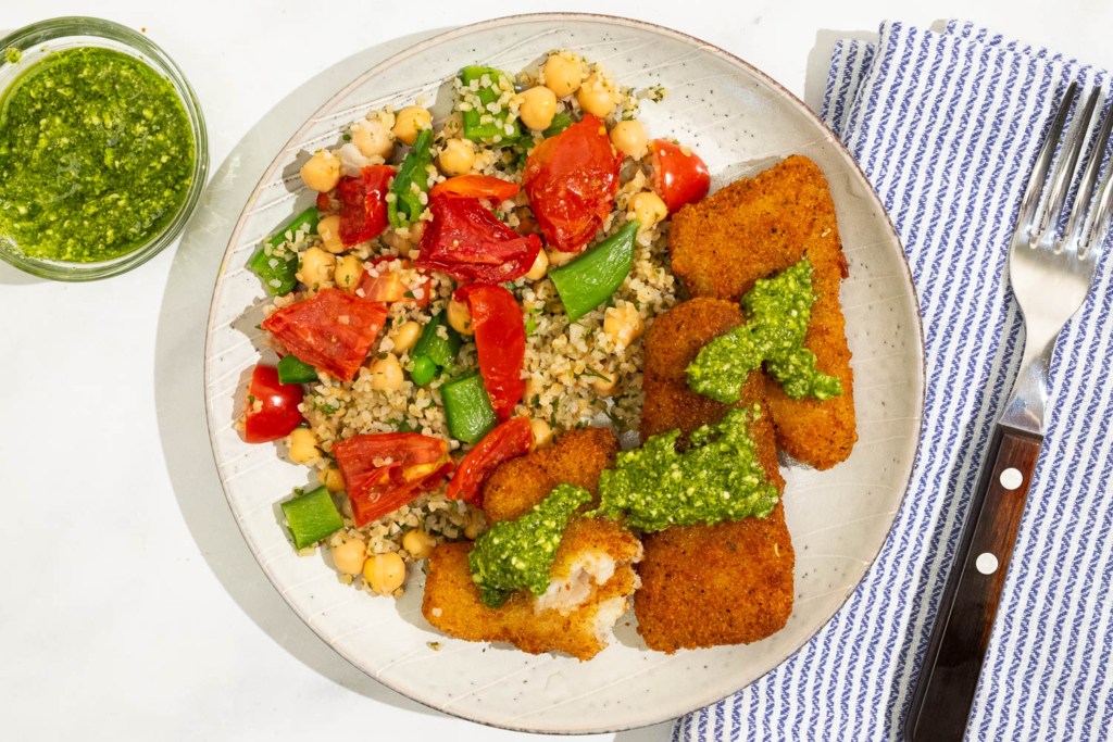 Herb Crusted Pollock