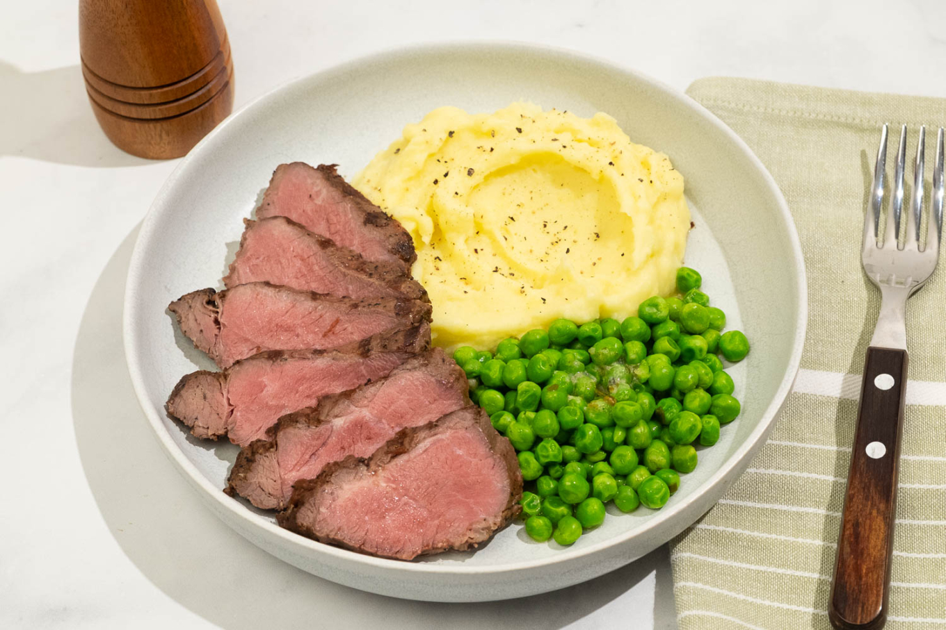 Truffle Potatoes & Steak