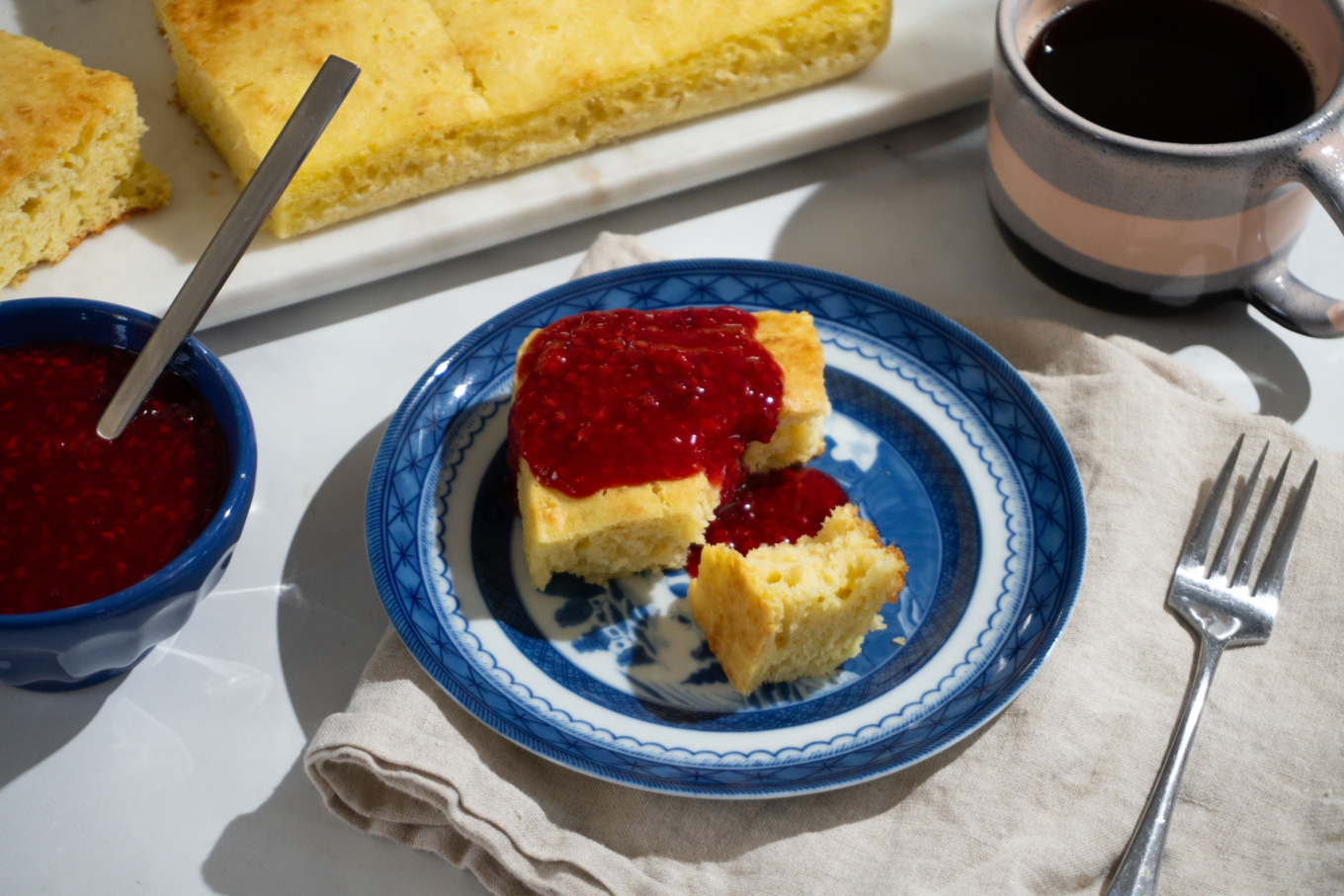 Baked Lemon Ricotta Pancakes