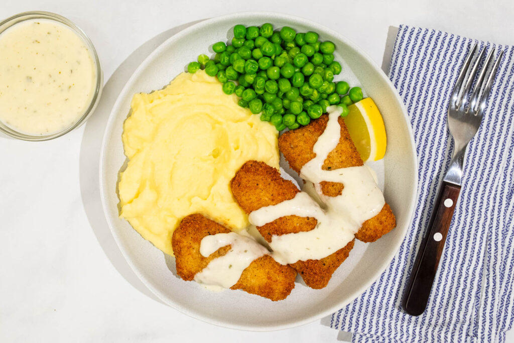 Crispy Baked Lemon Herb Fish
