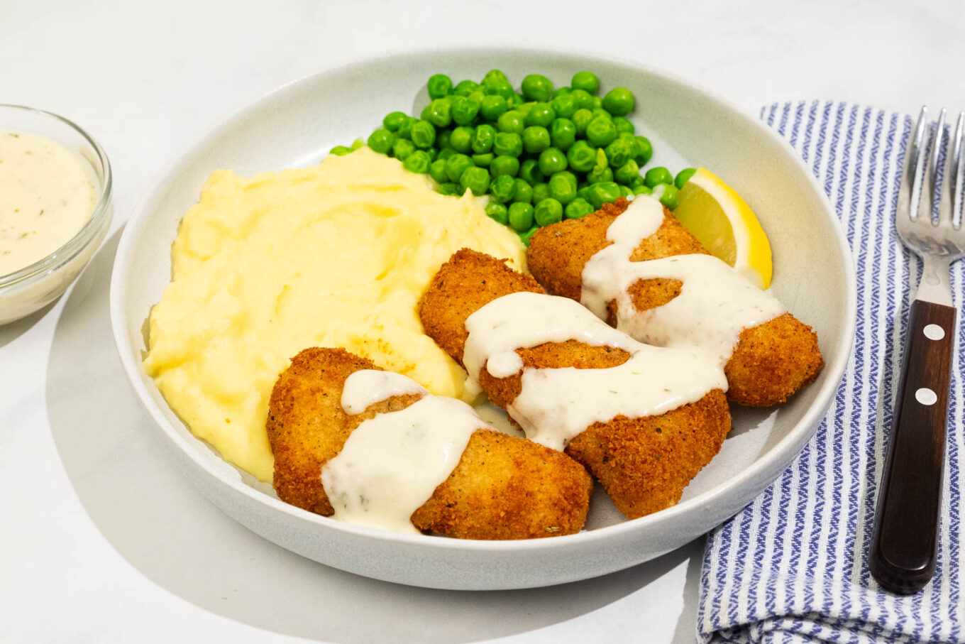 Crispy Baked Lemon Herb Fish